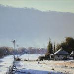 Winter Snow near Bathurst  -  60 x 45  © Copyright John Wilson