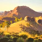 Afternoon Glow Flinders Ranges
90cm X 60cm 
$8500 Sold